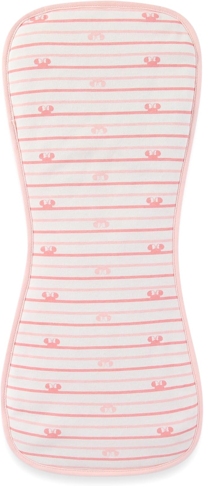 Disney Baby Minnie Mouse Burp Cloths 3 Pack Soft Absorbent 20" x 10" Leakproof Burping Rags for Newborn and Infants