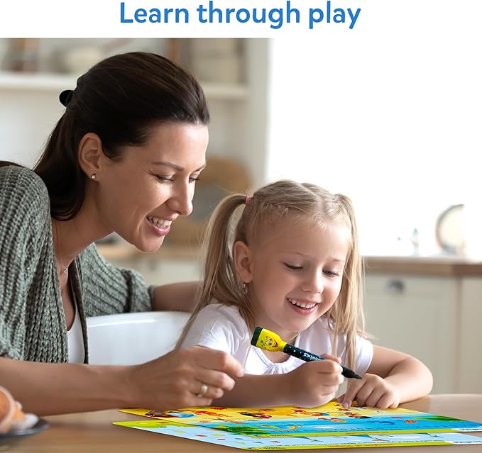 Skillmatics I Can Write - Reusable Preschool Learning Activities, Educational Toy and Game, Back to School Supplies, Gifts for Students, Kids, Toddlers Ages 3, 4, 5, 6