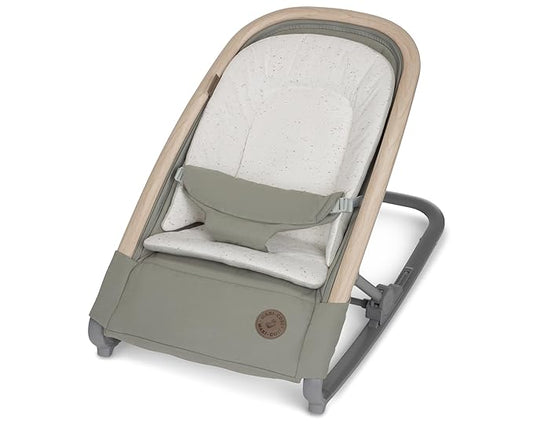 Maxi-Cosi Kori 2-in-1 Baby Bouncer Seat for Infants, Baby Rocker Chair, Portable Baby Bouncer, Classic Green