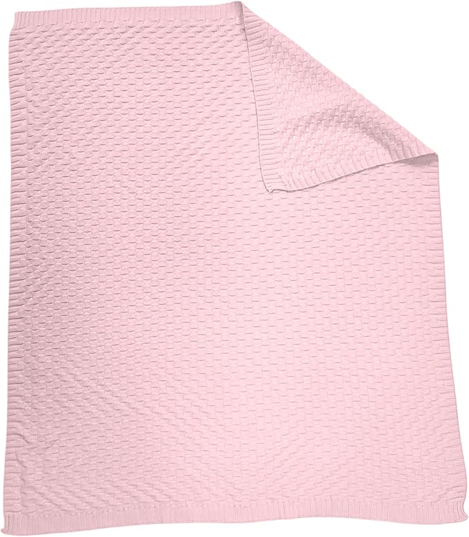 The Waffle Blanket - 100% Organic Cotton Baby Blanket, American Made, 30x40in - Bassinet, Crib, Stroller - Gift Registry Baby Shower for Newborns and Kids (Sage)