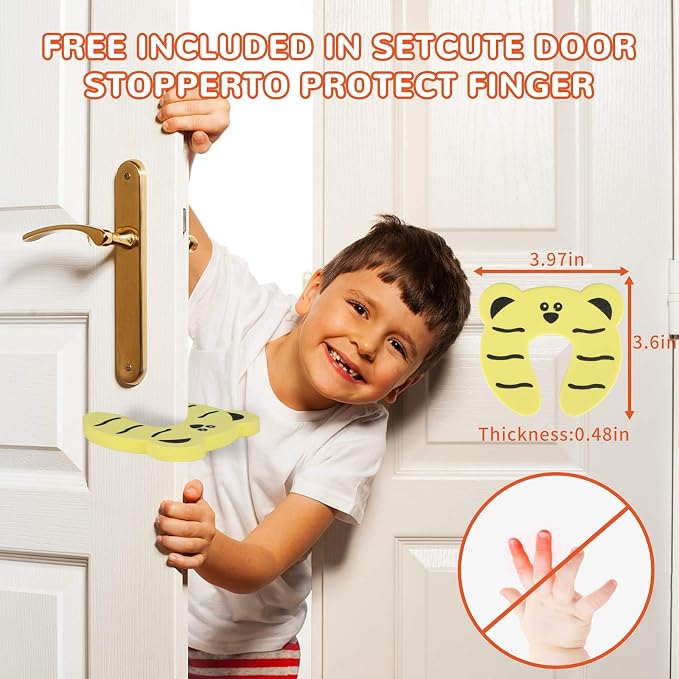 Baby Proofing Edge and Corner Guards, Safety 3M Pre-Taped Furniture Bumper, Coffee Brown, Heavy-Duty (Brown, 6.5 Feet + 4 Corner)