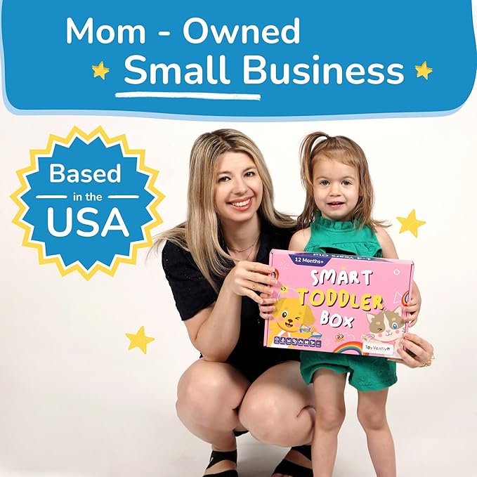 Preschool Montessori Learning Kit With Busy Book For Toddlers 1-3- Baby Flash Cards - Quiet Activity Books - Puzzles Ages 2-4 - Flashcards 3-5 Years - 1 Year Old Boy Gifts -1st Birthday Toys For Girls