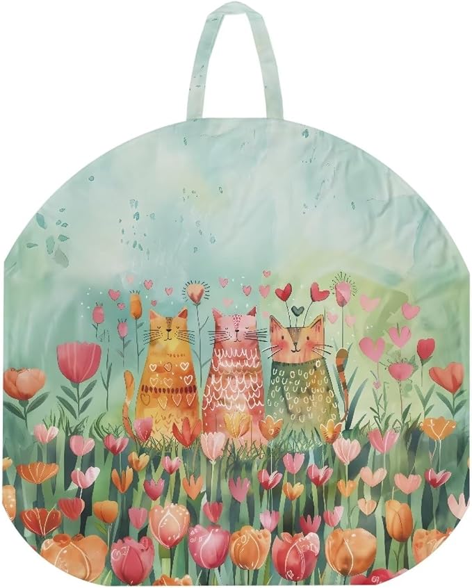Artistic Cat Nursing Pillow Cover Breathable Breastfeeding Pillow Slipcover Fits Nursing Pillow Super Soft Snug Positioners for Baby Boy Baby Girl Support for Breastfeeding Bottle Feeding