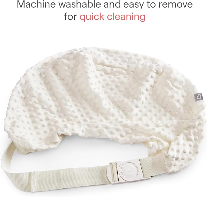 Munchkin® Ultra-Luxe Infant Feeding Pillow Cover - Super Soft Machine Washable Nursing & Bottle Feeding Pillow Cover Replacement