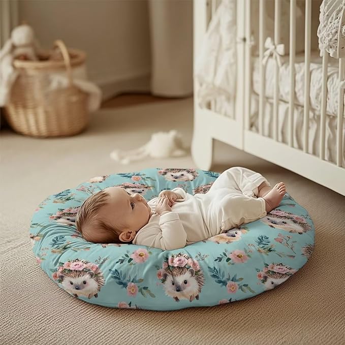 Hedgehog Breastfeeding Pillow Cover Nursing Pillow Cover Pillow Slipcover Detachable Nursing Pillow Protective Cas Baby Feeding Supplies Soft and Cozy Cover