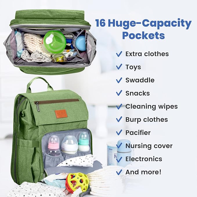 PILLANI Baby Shower Gifts: Nursing Pillow for Breastfeeding & Diaper Bag - Baby Registry Search