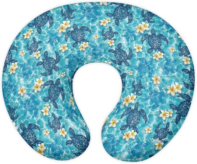 Tribal Turtle Nursing Pillowcase Nursing Pillow Cover Cuddle Pillow Slipcover U-Shaped Detachable Nursing Pillow Protective Baby Feeding Baby Essentials