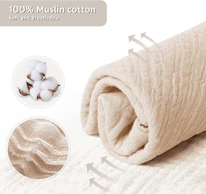 lulumoon Puppy Security Blanket: Skin-Friendly Muslin Lovey for Travel & Daycare - Snuggle Lovie for Self-Soothe