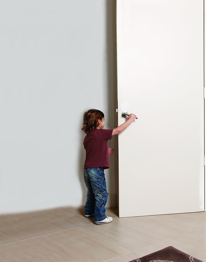 Dreambaby Under Door Gripper Stopper - Anti Door Slam & Finger Pinch - Suitable for Most Floor Types Including Cork, Wooden Floorboards, Lino and Tiles- 1 Pack - Model L144