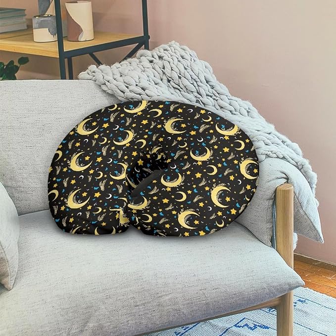 Moon Breastfeeding Pillowcase for Maternity Mom, Comfortable Nursing Pillow for Newborn Infant, Ultra Soft Nursing Pillow Cover Fit Most Nursing Pillow Core