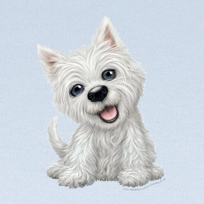 CafePress PD Moreno's West Highland Terrier Baby Blanket, Super Soft Newborn Swaddle
