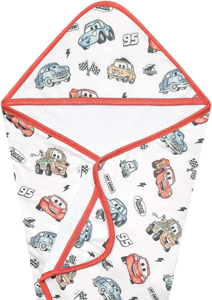 Copper Pearl Disney Pixar Cars Premium Knit Hooded Towel