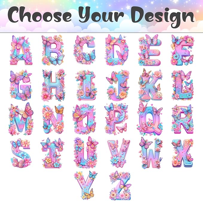 MyPupSocks Custom Butterfly Floral Diaper Bag Backpack for Mom, Daughter & Granddaughter | Adorable Personalized Mommy Daypack, Perfect Mother’s Day Nappy Bag Gift