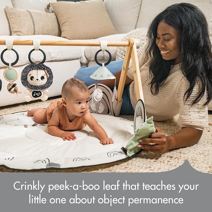 Tiny Love Luxe Developmental Gymini – Black & White Décor Collection, Black