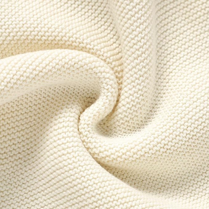 Neiwech Sheep Snuggle Loveys for Babies Cotton Baby Security Blanket for Newborn Infant Boys Girls White