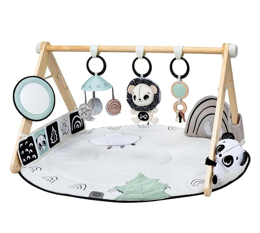 Tiny Love Luxe Developmental Gymini – Black & White Décor Collection, Black