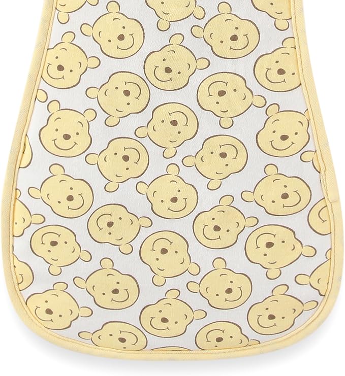 Disney Baby Winnie the Pooh Burp Cloths 3 Pack Soft Absorbent 20" x 10" Leakproof Burping Rags for Newborn and Infants