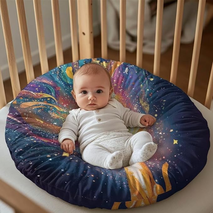 Artistic Cat Nursing Pillow Cover Neutral Breastfeeding Pillow Cover Fits 26in*24in Nursing Pillow for Baby Boy Girl Neutral Baby Nursing Pillow Cover Newborn Gift Choice for Mom