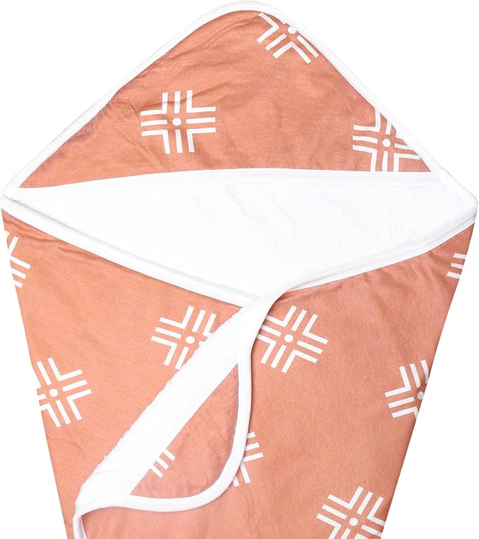 Copper Pearl Premium Knit Hooded Bath Towel Mesa