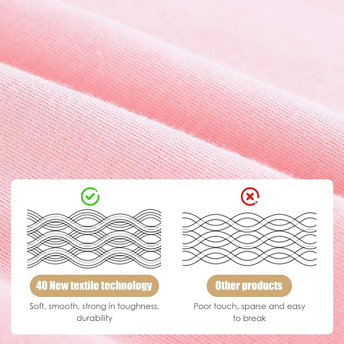 SWEET DOLPHIN 3-Pack Baby Swaddle Sleep Sacks - Newborn Swaddle Blanket with Soft Cotton - Ergonomic Wrap for Boys and Girls, 0-3 Months, Pink