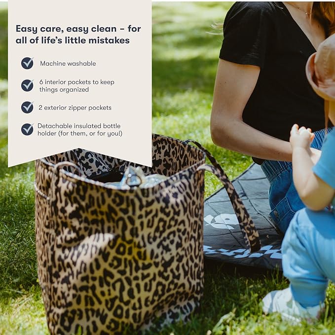 Colugo Diaper Bag Tote, Waterproof Large Baby Diaper Bags, Mommy Maternity Travel Bag, Baby Bags for Mom, Travel Diaper Tote