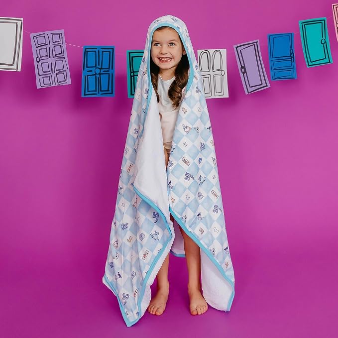 Copper Pearl, Monsters Inc Medley Premium Big Kid Hooded Towel