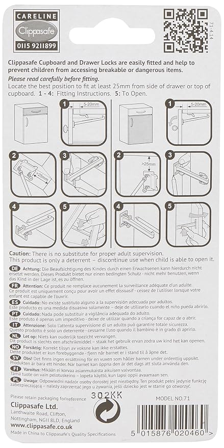 Clippasafe Cupboard Locks