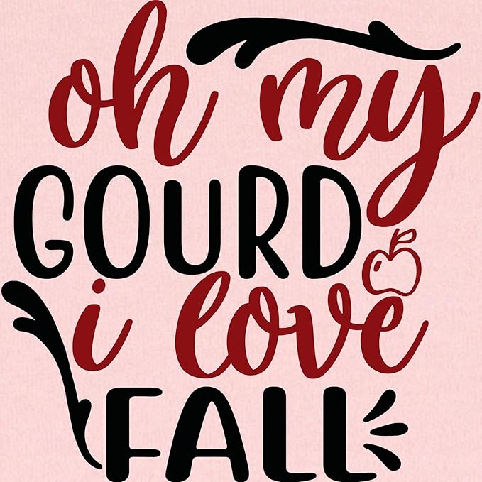 CafePress Oh My Gourd I Love Fall Baby Blanket, Super Soft Newborn Swaddle