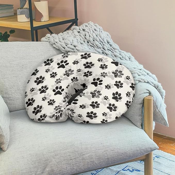 Brown Paws Nursing Pillow Covers for Breastfeeding Pillow, Cozy Nursing Slipcover Breastfeeding Pillow Covers for Breastfeeding Mom