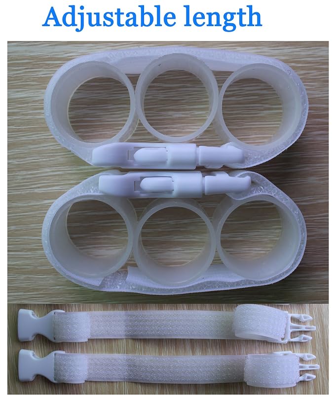 Baby Cabinet Safety Locks,Handles Child Safety Locks Simple Installation Home Safety Strap Locks Fit Closed Handle Cabinets,Oven, Double Open the Door Refrigerator, Kitchen Door (3 Pack, White)