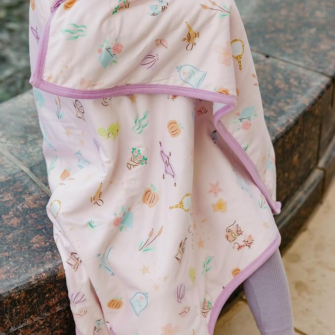 Copper Pearl Premium Big Kid Hooded Towel Enchanted Friends