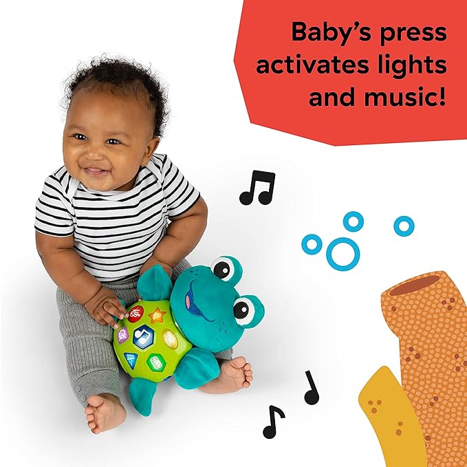 Baby Einstein Ocean Explorers Neptune?™s Cuddly Plush Composer Musical Discovery Toy, Ages 6 Months and up