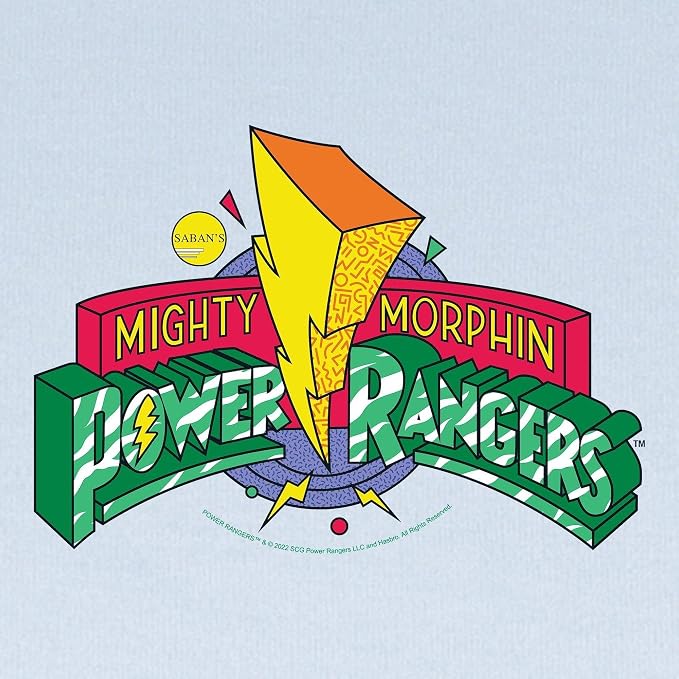 CafePress Mighty Morphin Power Rangers Logo Baby Blanket, Super Soft Newborn Swaddle