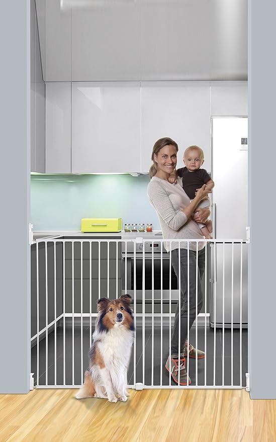 Dreambaby Broadway GRO Gate, White
