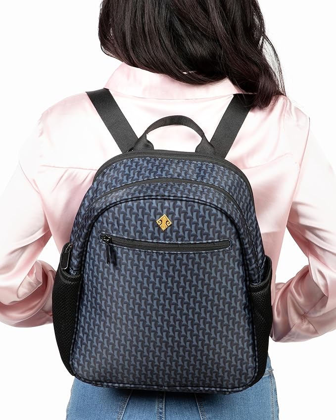 IDAHO JONES Small Diaper Bag, Mini Diaper Backpack - Spacious and Sleek - Stroller Straps and Changing Mat Included - Claremont