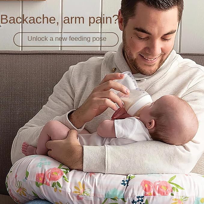 Newborn Infant Lounger Pillow Cover, Removable Ultra Soft Comfortable Slipcover (H)
