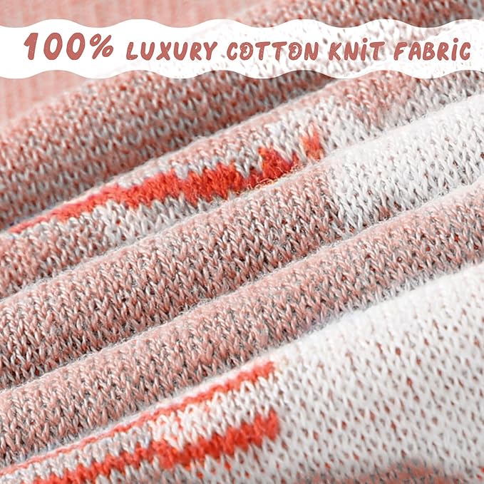 Receiving Baby Blanket,100% Luxury Cotton Knit Baby Blanket,Lightweight Cozy Neutral Swaddling Blanket for Newborns,Boys & Girls,Infant and Toddler
