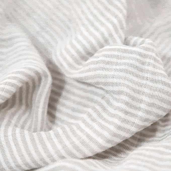 Little Unicorn 100% Certified Natural Organic Cotton Muslin Swaddle Blanket 2 Pack | Giftable Set of 2 swaddles (Sage Suns)