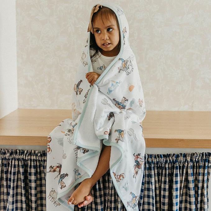 Copper Pearl Premium Big Kid Hooded Towel Boone