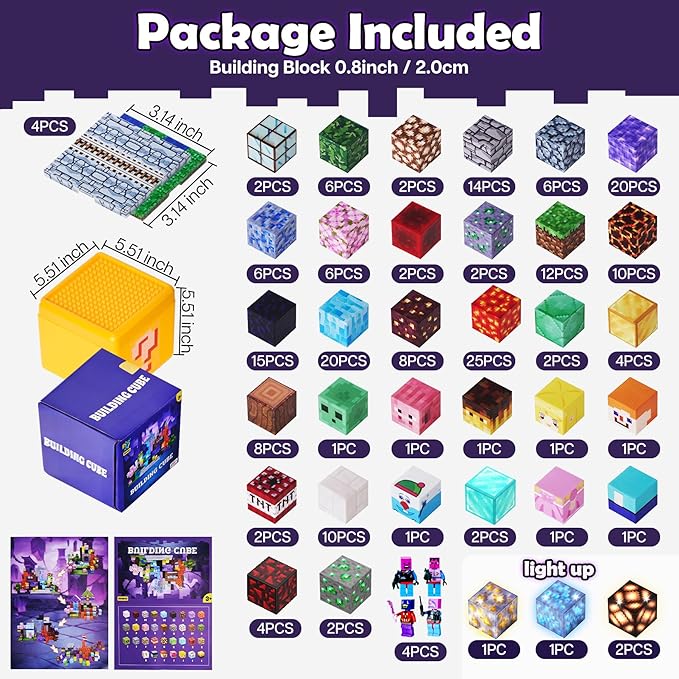 Magnetic Blocks | 200PCS - 2026 Upgraded Magnetic Building Toys for Kids Ages 1-3 Stacking Construction Magnets Travel Tiles Gifts for Toddlers 3-4 5 6 7 8 9 10 Christmas Birthday (Theme: Portal)