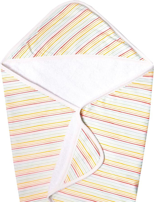 Copper Pearl Premium Knit Hooded Bath Towel with Terry Cloth Interior Rainee