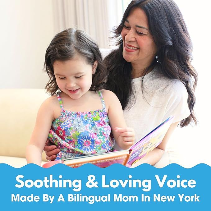 Vol. 1 ??Interactive Sound Board Book for Toddlers 1-3, Bilingual English & Vietnamese Songs & Music, Talking Musical Learning Toy and Gift for Babies & Kids