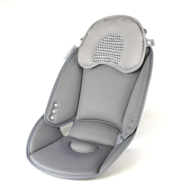 Summer Infant Snug Support in-Sink Bather ??Bathe Newborns up to 6 Months with Confidence Right in The Sink - Compression-Molded Foam Baby Bath Sink Cushion is Adjustable and Includes Anti-Slip Grips