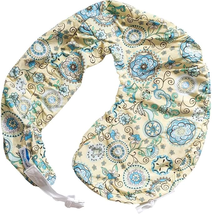 My Brest Friend Original Nursing Pillow Cover - Slipcovers for Baby - Adjustable Fit, Easy Care, Durable - Original Nursing Pillow Not Included, Buttercup Bliss