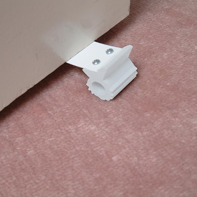 Dreambaby Under Door Gripper Stopper - Anti Door Slam & Finger Pinch - Suitable for Most Floor Types Including Cork, Wooden Floorboards, Lino and Tiles- 1 Pack - Model L144