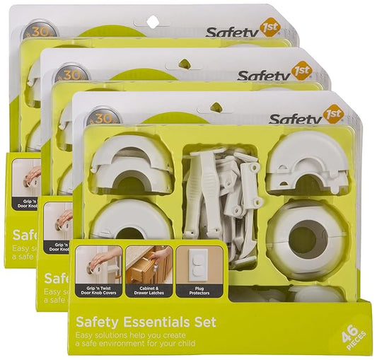 Safety 1st Safety Essentials Kit, White, 1 Count (Pack of 3)