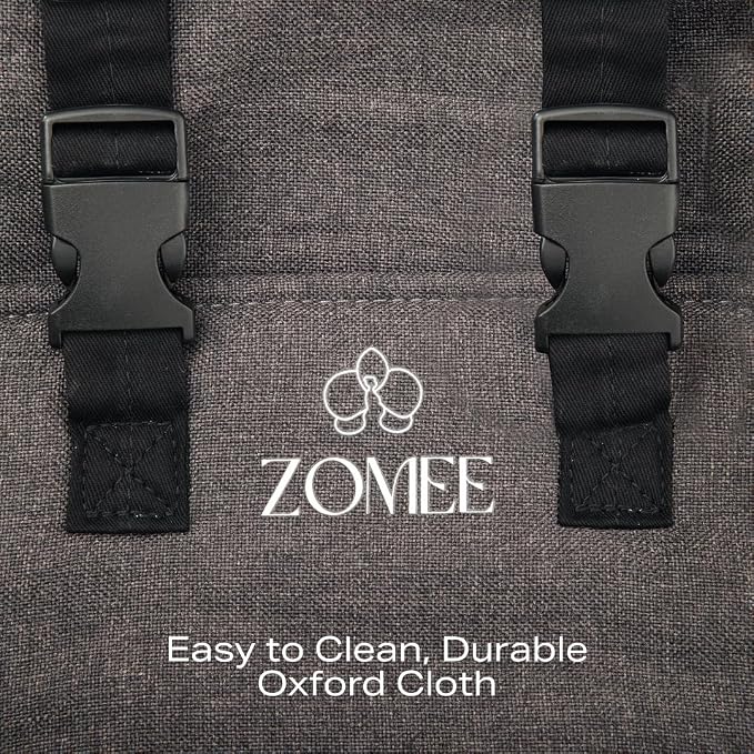 Zomee Portable Travel Highchair Harness, Universal Fit Baby Feeding Seat for Dining Chairs, Compact, Foldable, Easy-to-Clean, and Lightweight, Secure Toddler Booster for Home, Restaurant, and Travel