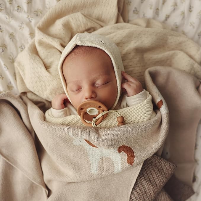 Baby Swaddle Blanket for Girls 100% Cotton Buttery Soft Cozy Receiving Swaddle Crib Stroller Blanket for Shower Gift Registry for Newborns, Infants, Toddlers (Unicorn - Pink)