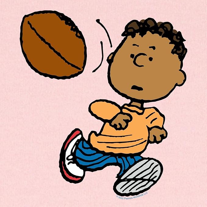 CafePress Peanuts Franklin Throwing A Ball Baby Blanket, Super Soft Newborn Swaddle