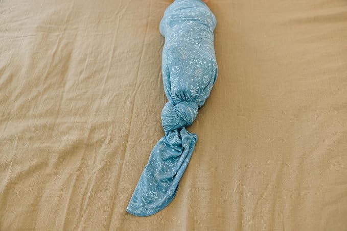 Copper Pearl Swaddle Blankets for Newborns | Soft Stretchy Receiving Blankets for Boys and Girls | Large 46 x 46 Inch Baby Blankets | Lightweight and Breathable Swaddles | Hogwarts